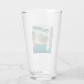 Milwaukee Wisconsin Harbor | Brew City Glas (Achterkant)