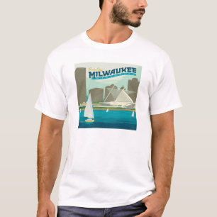 Milwaukee Wisconsin Harbor Brew City T-shirt