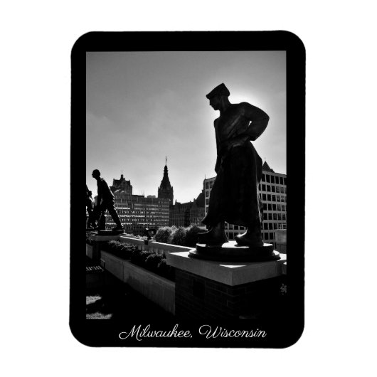 Milwaukee, Wisconsin Magneet (Verticaal)