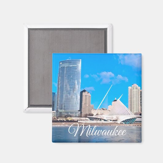 Milwaukee Wisconsin Magnet (Recto/Verso)