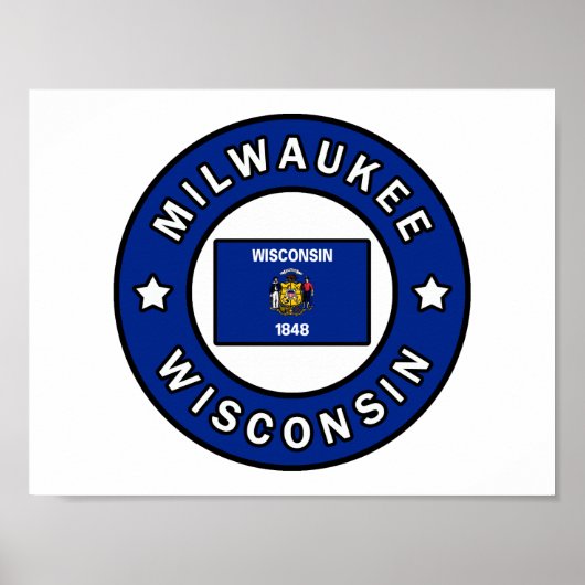 Milwaukee Wisconsin Poster (Voorkant)