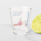 Milwaukee, Wisconsin Shot Glass Shot Glas (Achterkant)