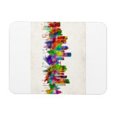 Milwaukee Wisconsin skyline Magneet (Horizontaal)