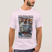 Milwaukee, Wisconsin T-shirt (Voorkant)