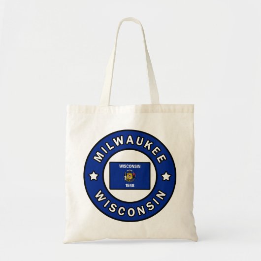 Milwaukee Wisconsin Tote Bag (Voorkant)