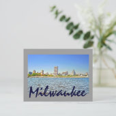 Milwaukee, Wisconsin, VS Briefkaart (Staand voorkant)