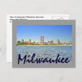Milwaukee, Wisconsin, VS Briefkaart (Voorkant / Achterkant)
