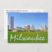 Milwaukee, Wisconsin, VS Briefkaart (Voorkant / Achterkant)