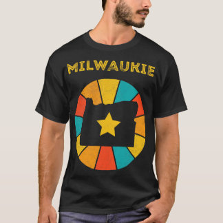 Milwaukie Oregon Verdrietig Souvenir 1 T-shirt