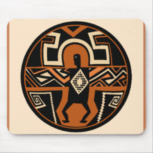 Mimbres krijger muismat