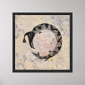 Mimbres Pottery Design Canvas Afdruk (Voorkant)