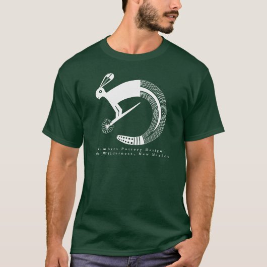 Mimbres Pottery Design T-Shirt (Voorkant)
