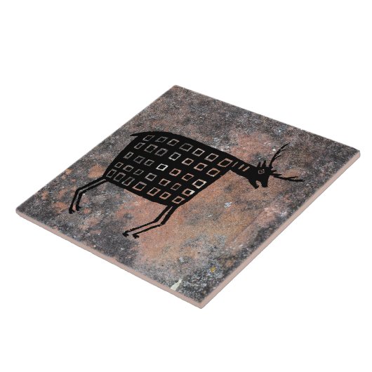 mimbres Pottery Design Tegeltje (Zijkant)