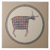Mimbres Pottery Design Tegeltje (Voorkant)