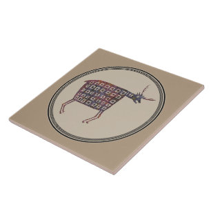 Mimbres Pottery Design Tegeltje