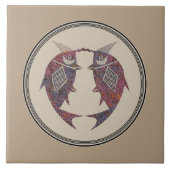 Mimbres Pottery Design Tegeltje (Voorkant)