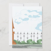 Mime Adore Birthday Party Invitation Kaart (Achterkant)
