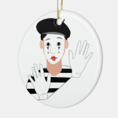 Mime Keramisch Ornament (Links)