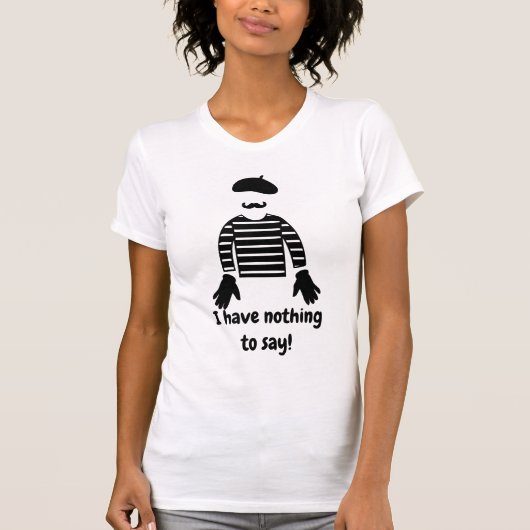 Mime T-Shirt (Devant)