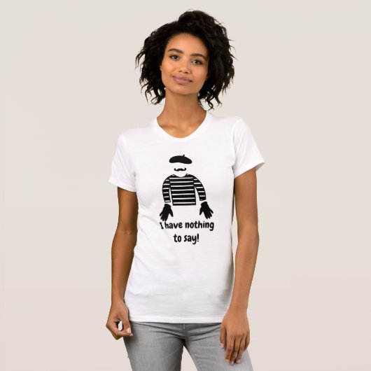 Mime T-Shirt (Voorkant volledig)