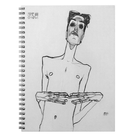 Mime van Osen Notitieboek (Voorkant)