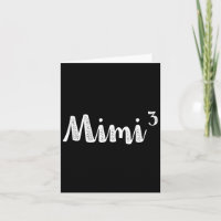 Mimi3 Mimi in het kwadraat keer drie triplet 3e ma