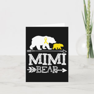 Mimi Beer Jeugdkankerbewustzijn Mimi van een oorlo Kaart