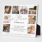 Mimi Definition Script Photo Collage Keepomwille Fotoplaat (Zijkant)