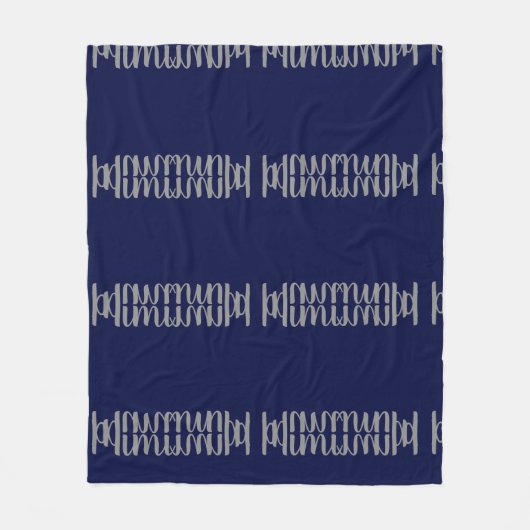 "Mimi" Fleece Blanket (Voorkant)