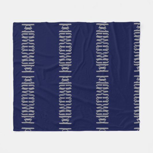 "Mimi" Fleece Blanket (Voorkant (Horizontaal))