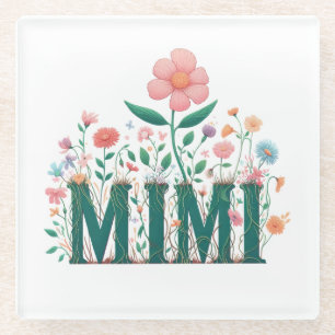 Mimi Floral Glazen Onderzetter