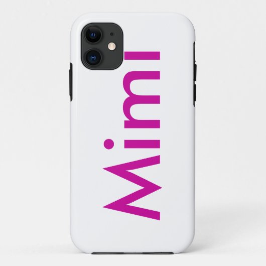 Mimi iPhone case (Achterkant)