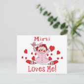 Mimi Love is me Rag Doll Briefkaart (Staand voorkant)