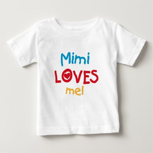 Mimi m'aime T-shirts et cadeaux (Devant)