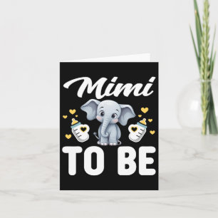 Mimi om olifant baby mama moeder mama moeders dag kaart