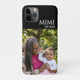 Mimi Oprichtte Klassieke Pet Foto Oma iPhone 11 Pro Hoesje