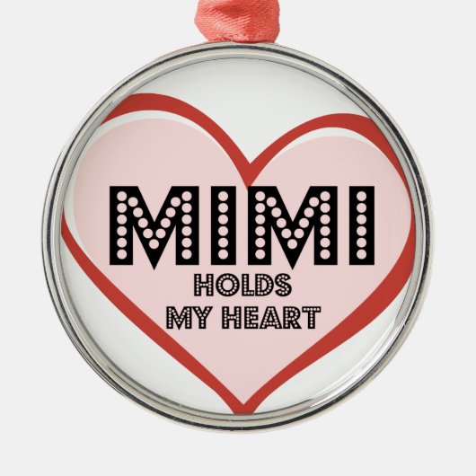 Mimi ornement rond (Devant)