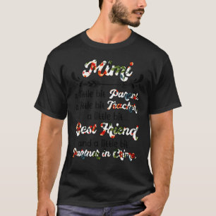 Mimi Parent Teacher Partner in Crime T-shirt