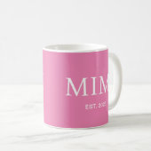 Mimi Rose Établi Grandma Café Mug (Devant droit)