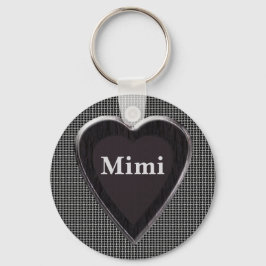 Mimi Stole My Heart Keychain