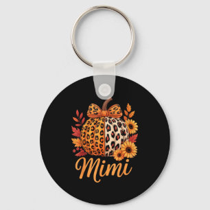 Mimi Thanksgiving Luipaard Pompoen Zonnebloem Coqu Sleutelhanger