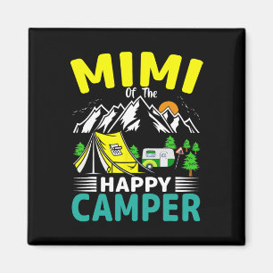 Mimi van de camper oma 1e verjaardag familiecamper magneet