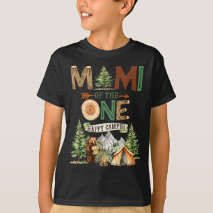 Mimi van de ene gelukkige kampeerder 1e verjaardag t-shirt