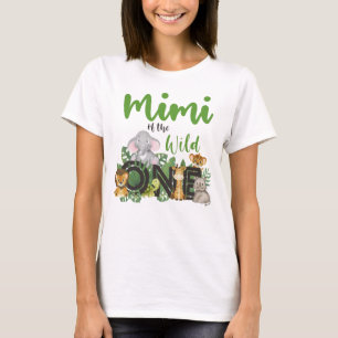 Mimi van de Wilde One Safari Animals matching T-shirt