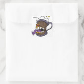 Mimic Vierkante Sticker (Tas)