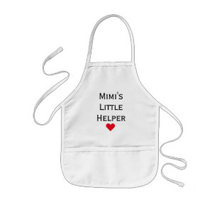 Mimi's kleine helper kleinkinderen kinder schort