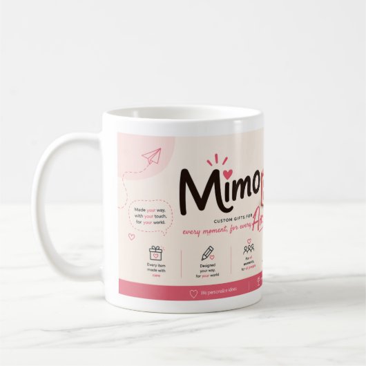 Mimo Box America Exclusive Mug (Gauche)