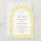 Mimosa Arch Eerste Communie Kaart (Voorkant)