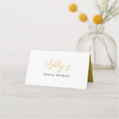 Mimosa Brunch en Bubble Shower Table Number (Achterkant)
