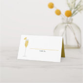 Mimosa Brunch en Bubble Shower Table Number (Voorkant)